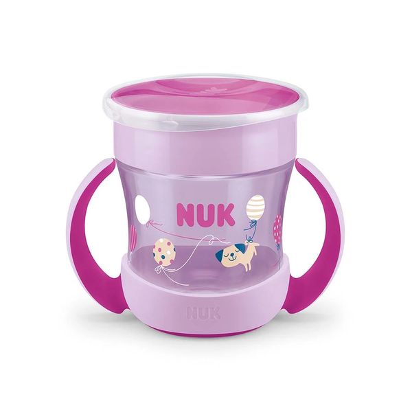 Copo Mini Nuk Magic Cup 360º Girls com Alça 160ml