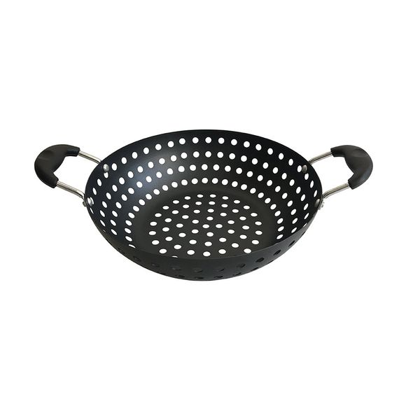 Grelha Para Churrasco Le Barbecue 28cm Aço Preto Grelha Para Churrasco Le Barbecue 28cm Aço Preto