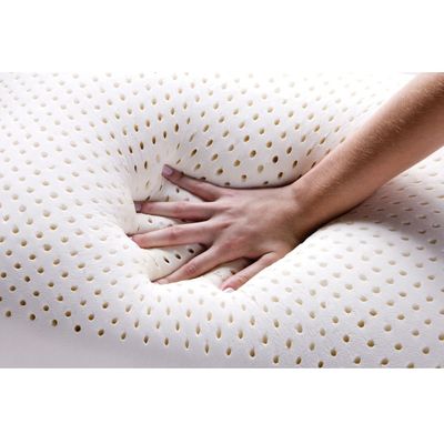 Kit 2 Travesseiros Natural Latex Alto 50cm x 70cm Duoflex