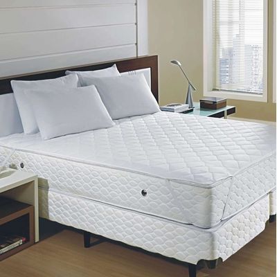 Protetor Colchão King Matelado Imperm. Branco Santista