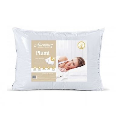 Travesseiro Plumi Gold 50cm x 70cm Altenburg Branco