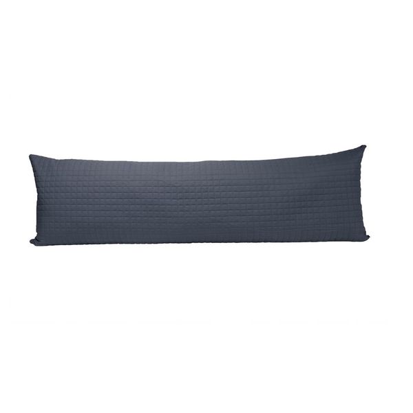 Porta Travesseiro Poliester Hug Plaza 40cmx130cm Lavive Cinza