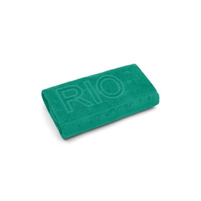 Toalha de Banho Praia Jacq. 70x140cm Cristo Verde Bouton