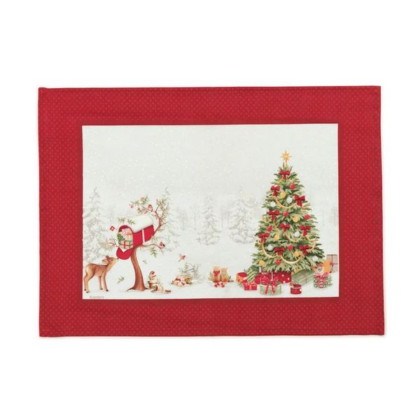Lugar Americano Natal 45x33cm Fabula do Noel Karsten