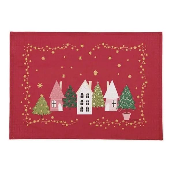 Lugar Americano Natal 45x33cm Vila Set Karsten
