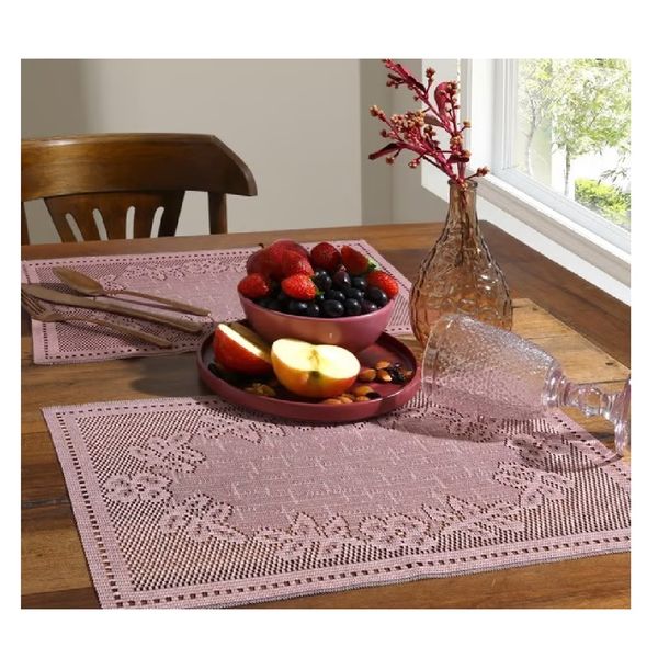 Jogo Americano 4 Peças Color Rose 30x44cm Interlar
