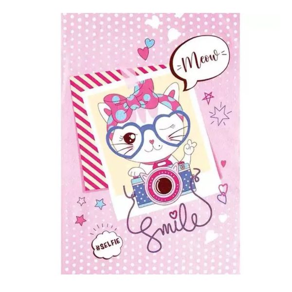 Toalha Banho Infantil Felpudo 70x115cm Meow Dohler Toalha Banho Infantil Felpudo 70x115cm Meow Dohler