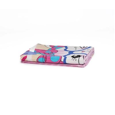 Toalha Banho Infantil Felpudo 70x115cm Meow Dohler
