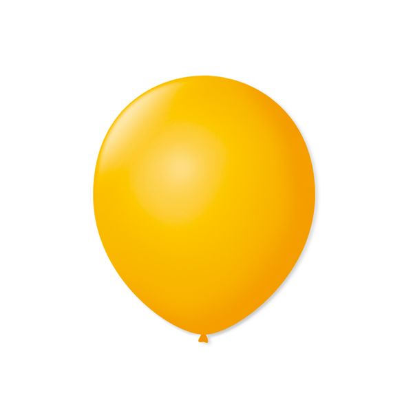 Balão São Roque Imperial Nº7 com 50 Unidades Amarelo Sol