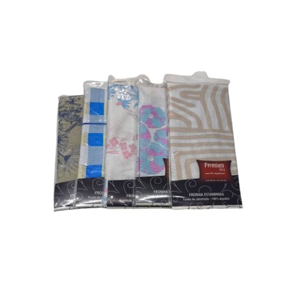 Kit 2 Fronhas Algodão Sortidas Estampada Premium Estamparia