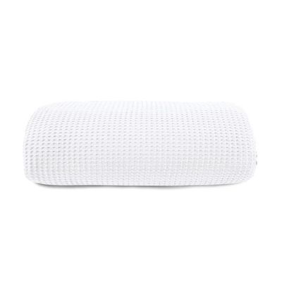 Colcha Queen 3 Peças Algodão Piquet Favo Branco Dohler