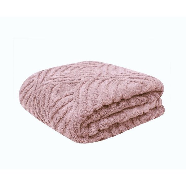 Cobertor Casal Microfibra Dexter 180x220cm Rosa Corttex