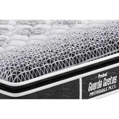 Colchão King Molas Ensacadas Masterpocket Prodormir Springs Black Euro Pillow (193x203x26) - Probel
