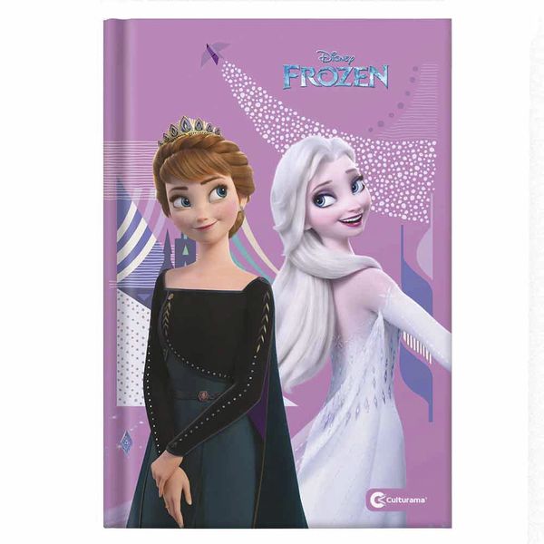 Caderno Brochura Culturama Capa Dura 1/4 Le Disney Frozen 96 Folhas Caderno Brochura Culturama Capa Dura 1/4 Le Disney Frozen 96 Folhas