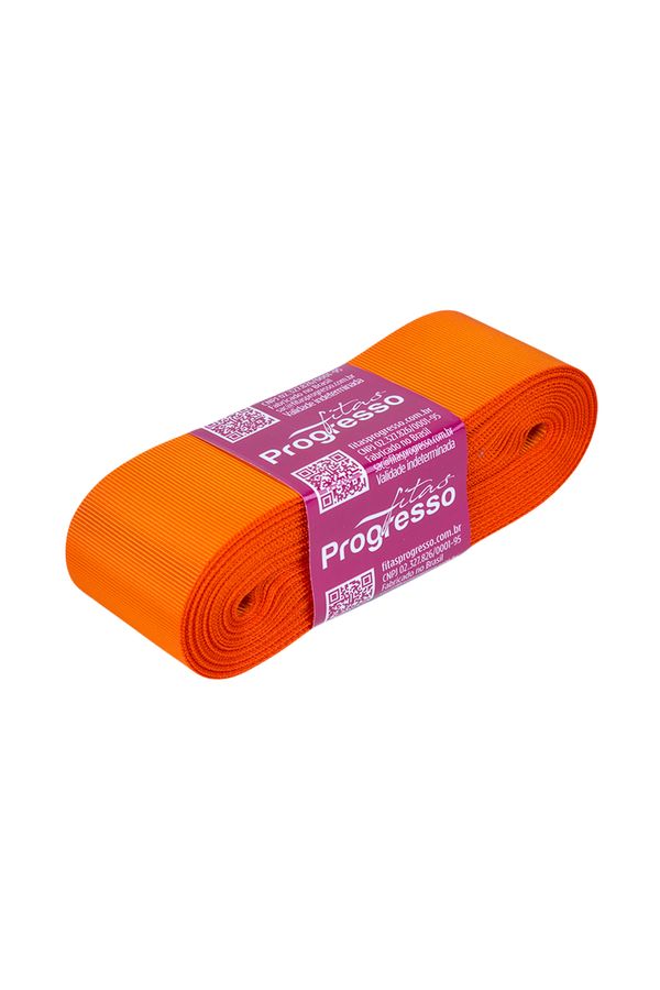 Fita de Gorgurão GP Nº09 38mm Peça com 10m Laranja 66