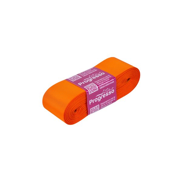 Fita de Gorgurão GP Nº09 38mm Peça com 10m Laranja 66