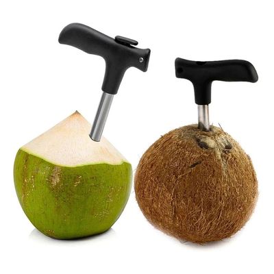 Furador Abridor Manual De Coco Profissional Em Aço Inox