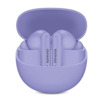 Fone de Ouvido Earbud Aiwa AWS-EB-04-P Bluetooth IPX4 ANC - 26 Horas de Bateria