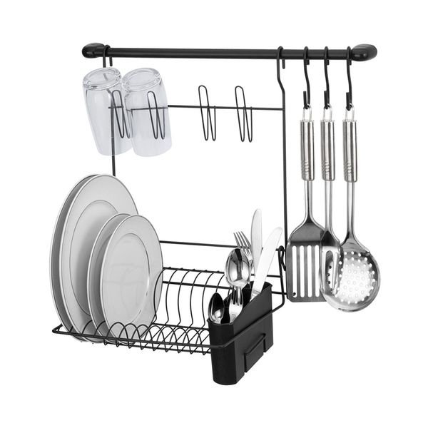 Kit Cook Home 8 Arthi Aço Preto Kit Cook Home 8 Arthi Aço Preto