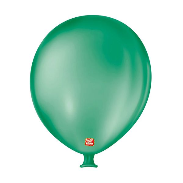 Balão São Roque Nº 25 Formato Gigante Verde Folha 1 Unidade