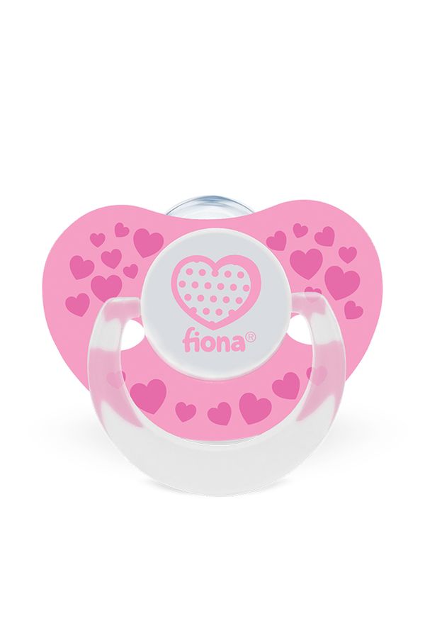 Chupeta Ortodôntica Fiona Clássica Tamanho 2 Rosa