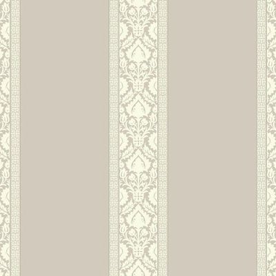 Papel De Parede Waverly Stripes Santa Maria Stripe Cinza Sv2691 Waverly Stripes Sv2691