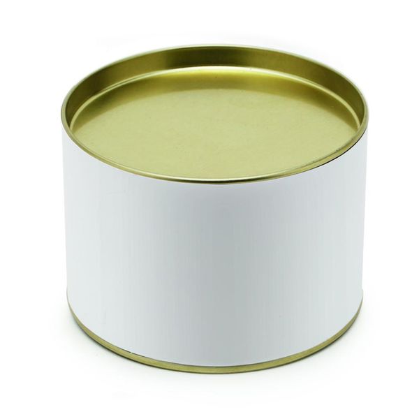 Lata para Doces Cromus Branca 7x10cm Lata para Doces Cromus Branca 7x10cm