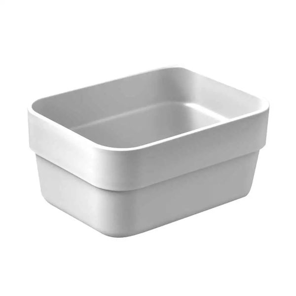 Organizador de Gavetas Martiplast Logic Mini em Plástico Branco 8,45x11,45x5,55cm Organizador de Gavetas Martiplast Logic Mini em Plástico Branco 8,45x11,45x5,55cm