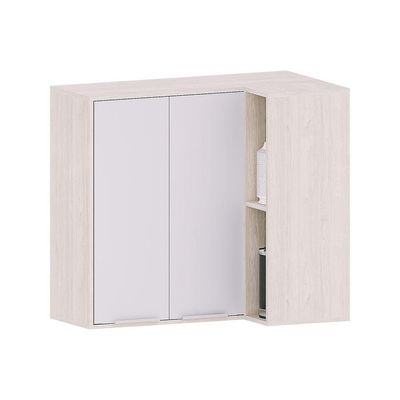 Armário Aéreo Canto Reto 95 Cm 2 Portas Art Luciane Móveis