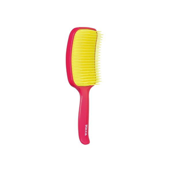 Escova Ricca Raquete Flex Pink