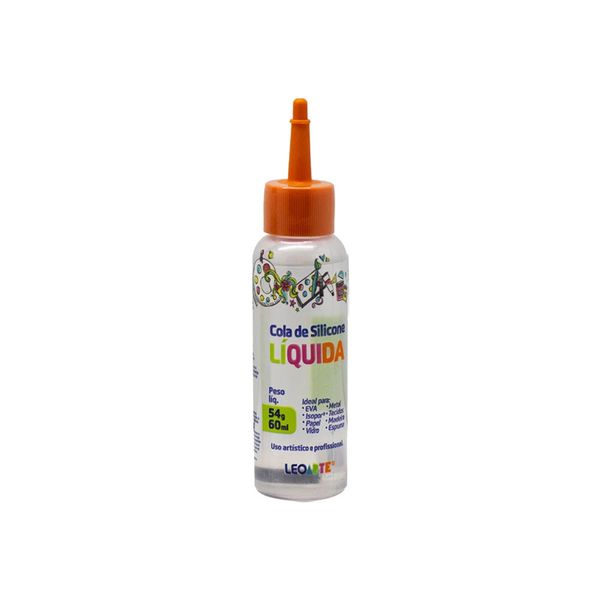 Cola de Silicone Líquida Leoarte 60ml