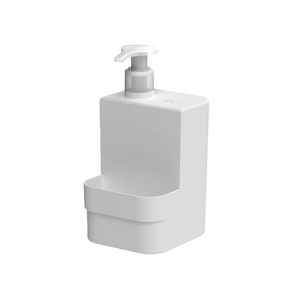 Dispenser de Detergente Martiplast Trium em Plástico Branco 500ml