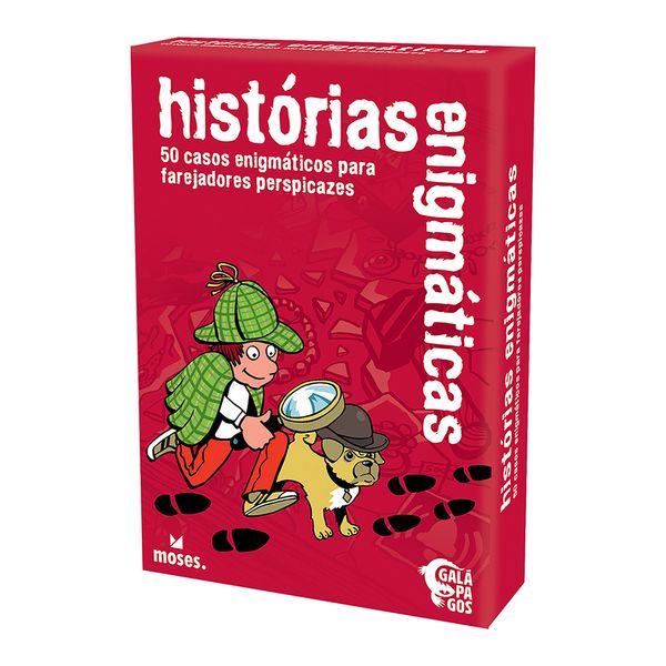 Jogo de Tabuleiro Galápagos Histórias Enigmáticas Red Stories
