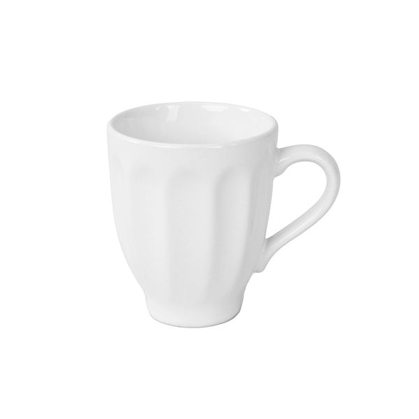 Caneca em Cerâmica Haus Decorato Branca 280ml Caneca em Cerâmica Haus Decorato Branca 280ml