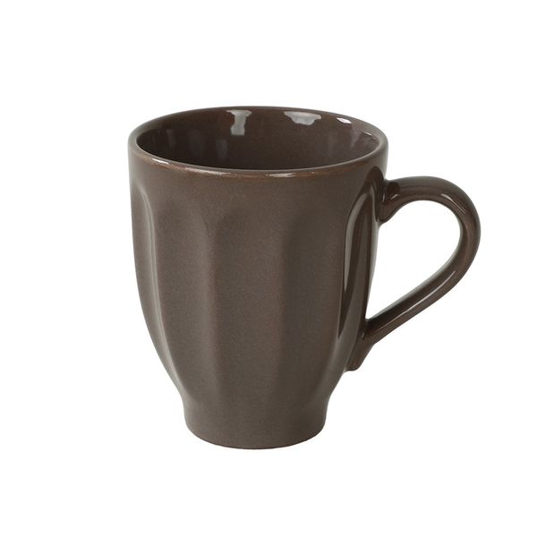 Caneca Haus Decorato em Cerâmica Chocolate 280ml Caneca Haus Decorato em Cerâmica Chocolate 280ml