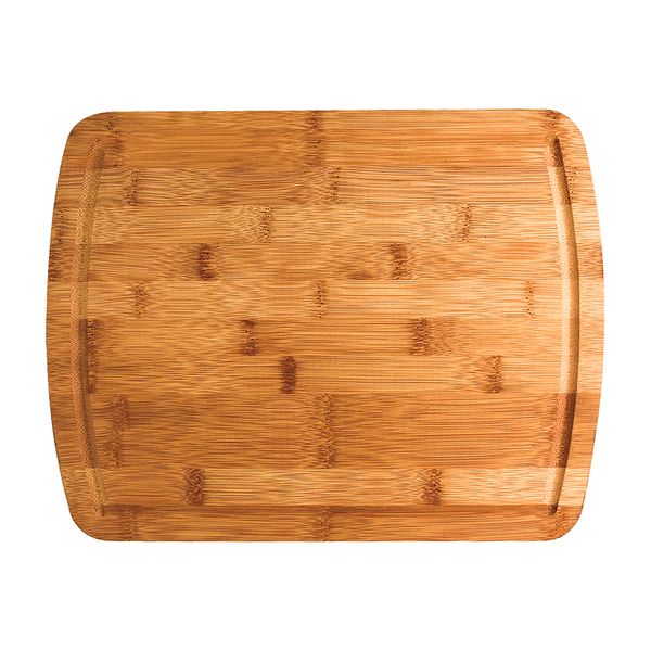 Tábua de Corte Le em Bambu Marrom para Churrasco 40cm