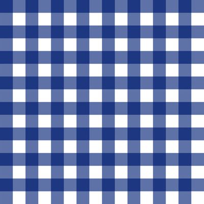Papel de Parede Doce Estilo Xadrez Azul 82182