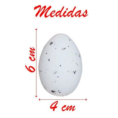 Cesto Galinha Porta Ovos Decorativo Cerâmica 12 Ovos Branco