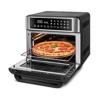 Fritadeira Air Fryer Forno Oven Digital 25L Mondial Preto e Inox 2000W - AFO-25L-BI 127V