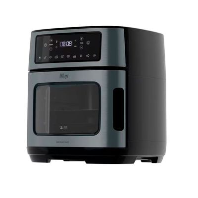 Fritadeira Elétrica Sem Óleo WAOD2 12L Air Fryer Oven WAP Cinza com Preto / 220V