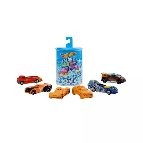 Carro Hot Wheels Color Reveal com 2 Unidades