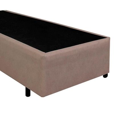 Cama Box Solteiro Sintético Sereneprime Bege 88x188x40