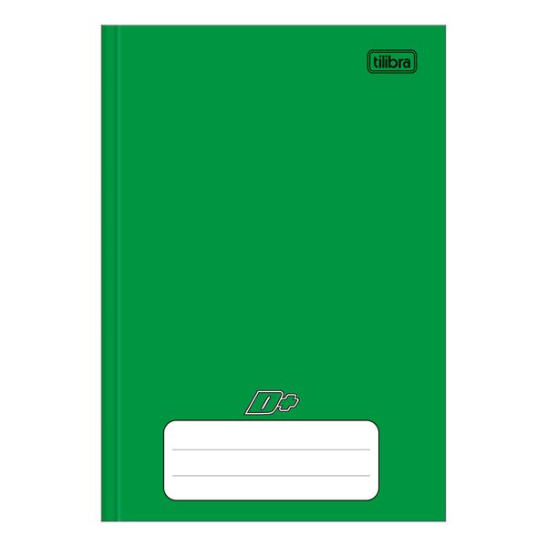 Caderno Brochurão Tilibra Capa Dura Verde 96 Folhas