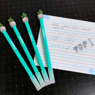 CANETA ESFEROGRÁFICA FANNPEN - CACTO VERDE ESCURO 0,7 NEWPEN