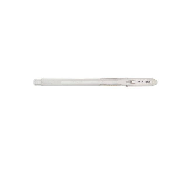 Caneta Gel Uniball Signo Angelic Color Pastel Branca 0.7mm