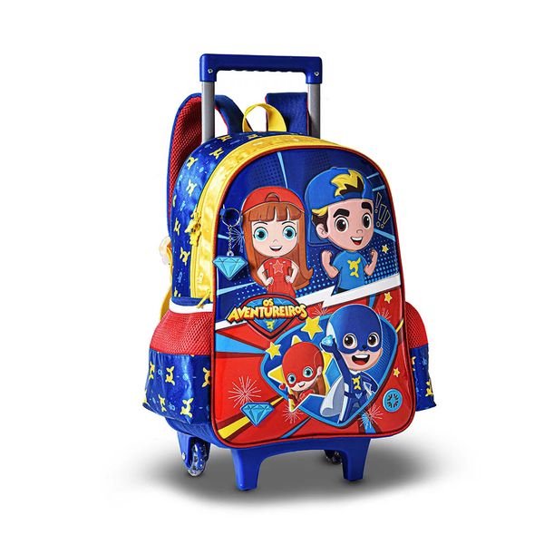 Mochilete Infantil Up Luccas Neto Os Aventureiros 16 Mochilete Infantil Up Luccas Neto Os Aventureiros 16