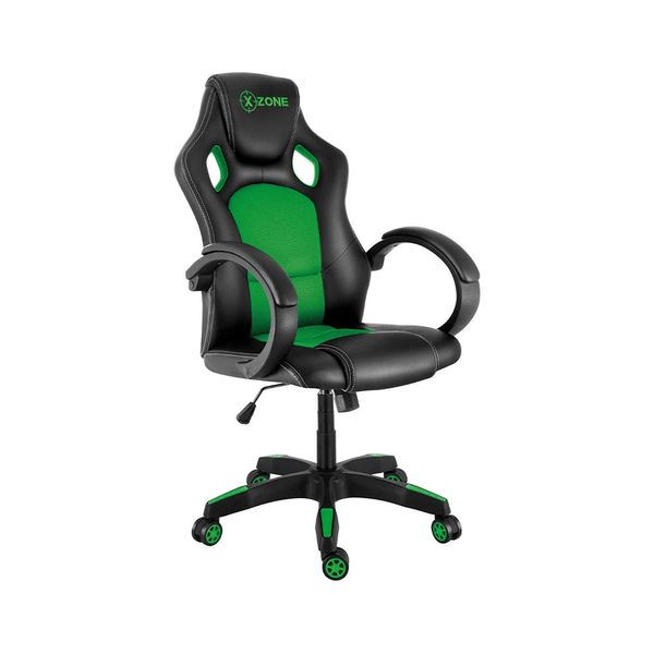 Cadeira Gamer X-Zone Basic CGR-02 Preto e Verde