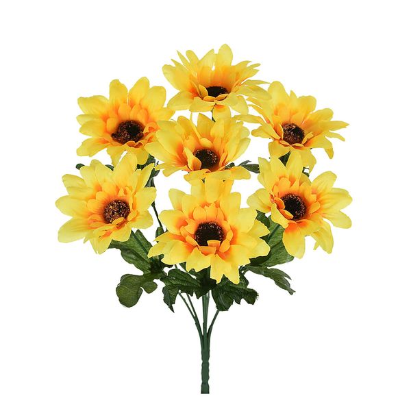 Buquê Girassol Grillo com 7 Flores Buquê Girassol Grillo com 7 Flores