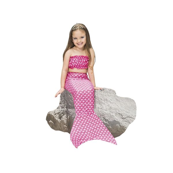 Fantasia Super Cauda de Sereia Pink Tamanho M