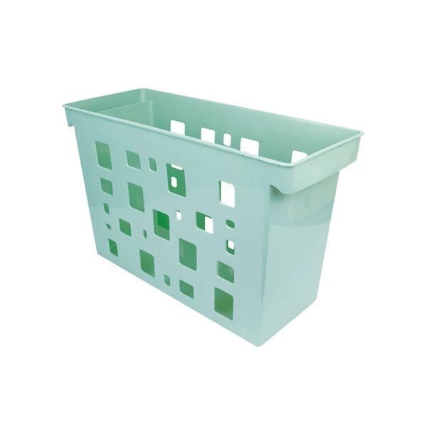 Caixa Arquivo Dello Color Vazado Verde Pastel 44x18x27cm Caixa Arquivo Dello Color Vazado Verde Pastel 44x18x27cm
